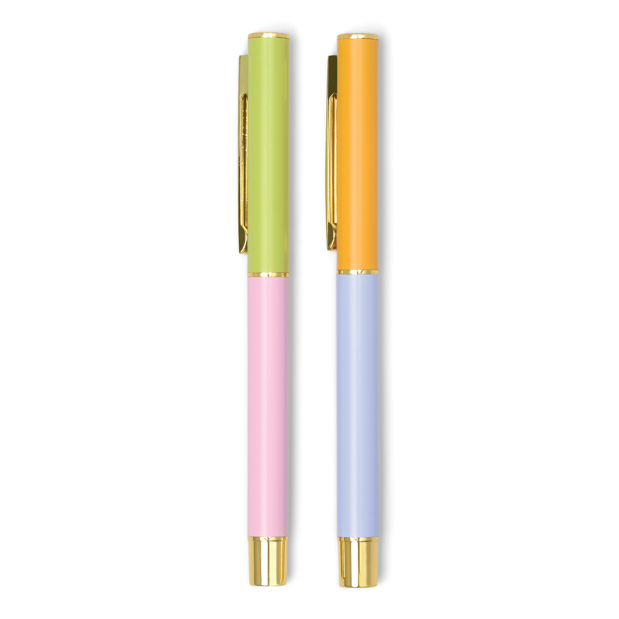 Color Block Pens - Set of 2 - Lilac + Cornflower – DesignWorks Ink