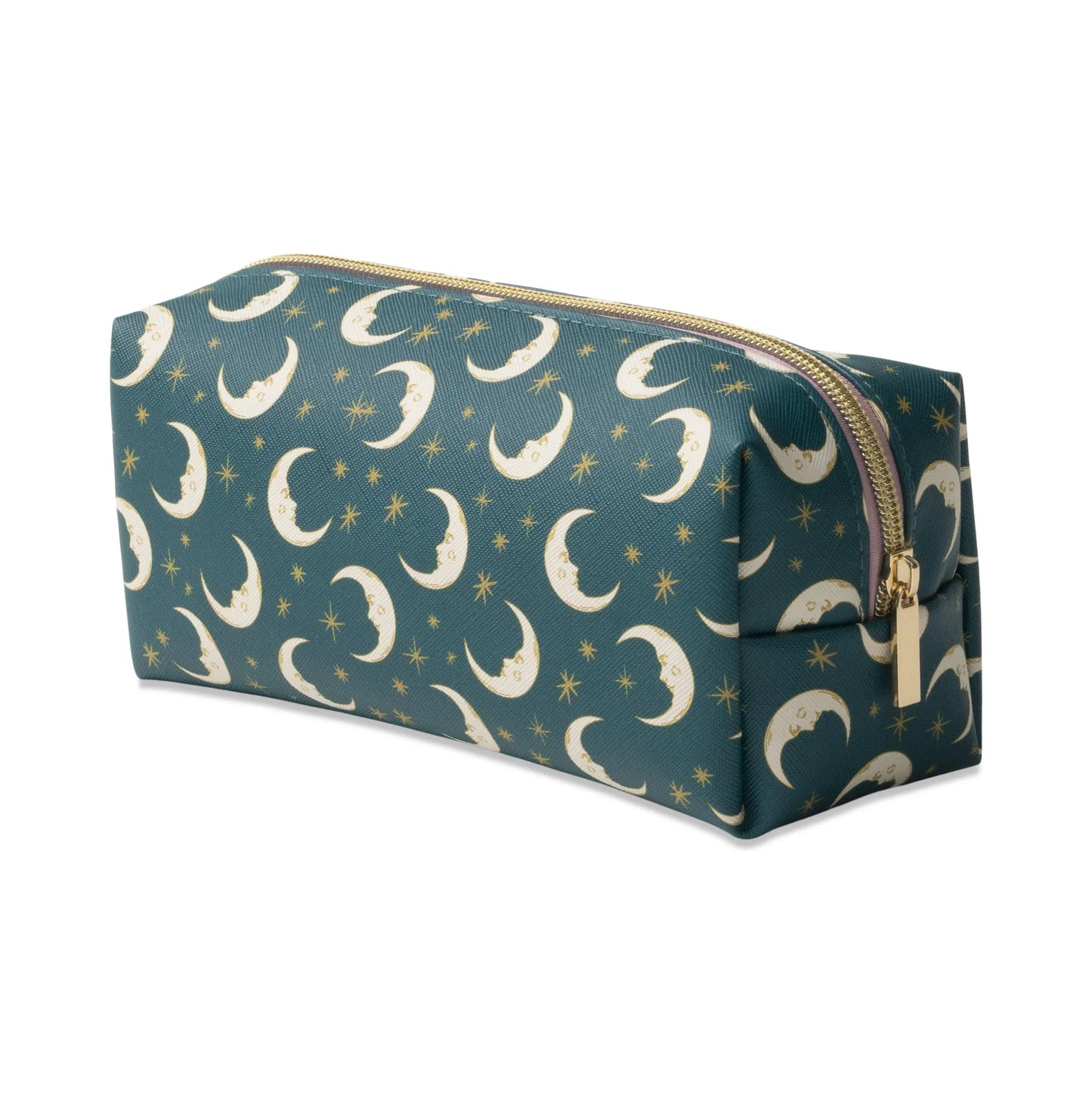 Vegan Leather Pouch - Teal Moon Designworks Ink