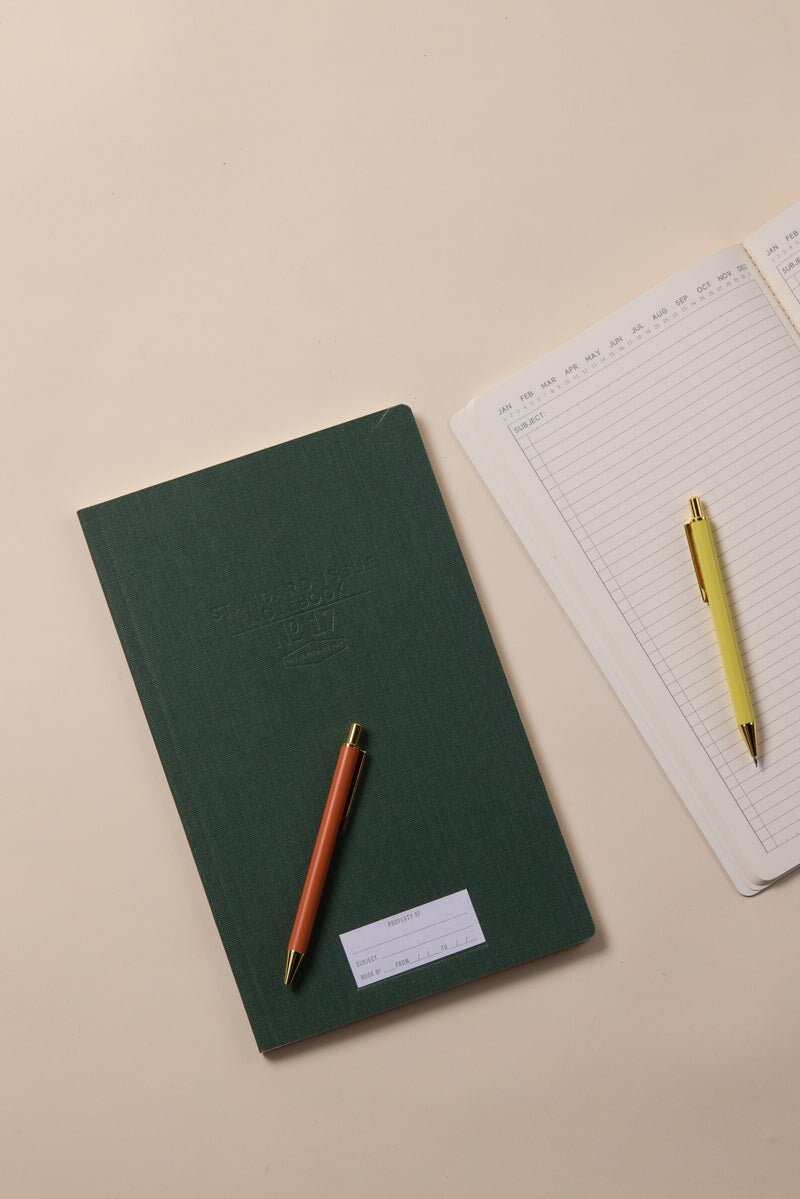 Standard Issue Tall Notebook No.17 - Green