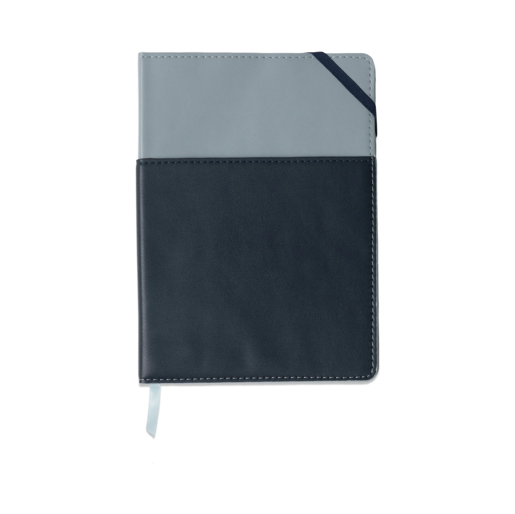 Vegan Leather Pocket Journal - Blue + Navy Designworks Ink