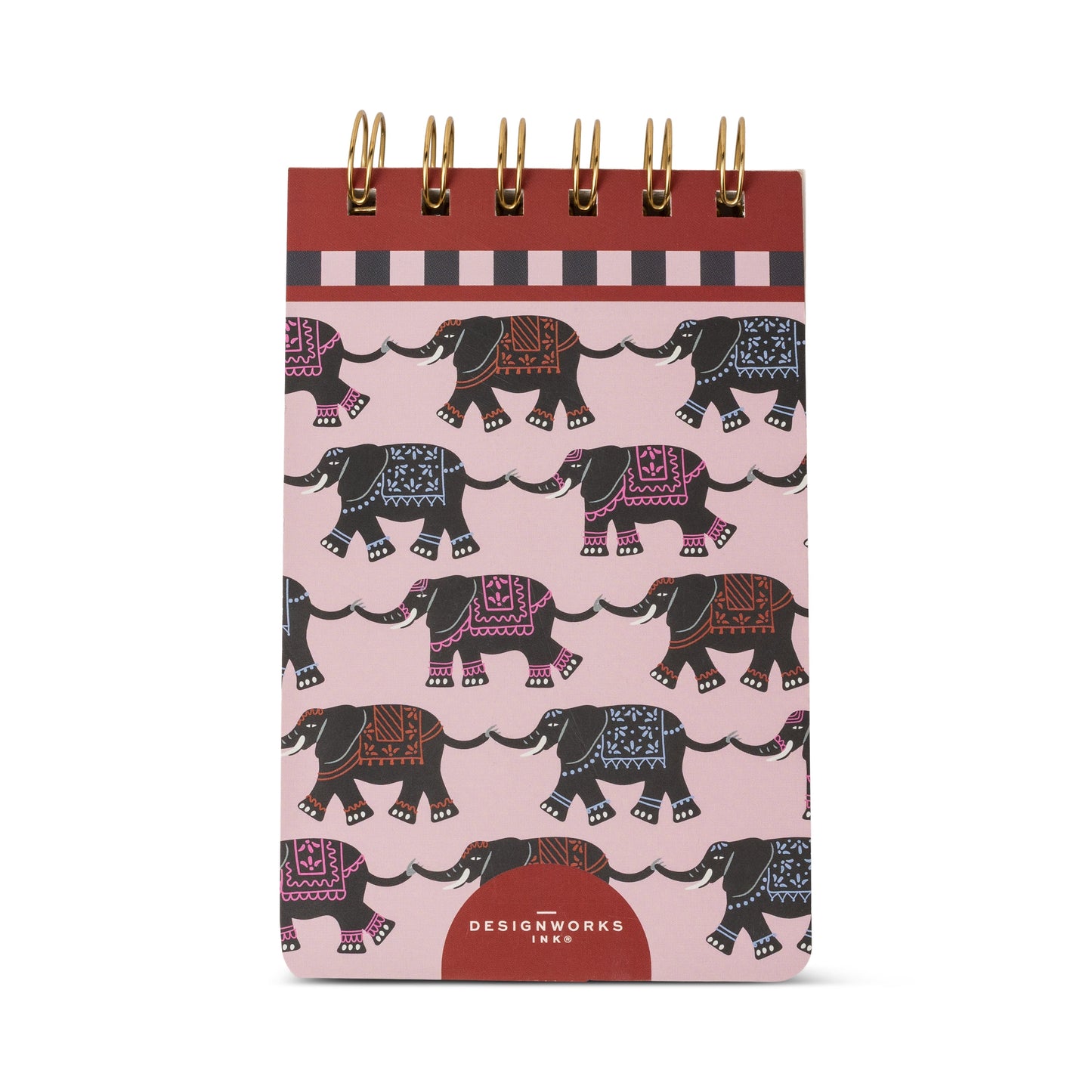 A Dopo Elephant Twin Wire Notepad