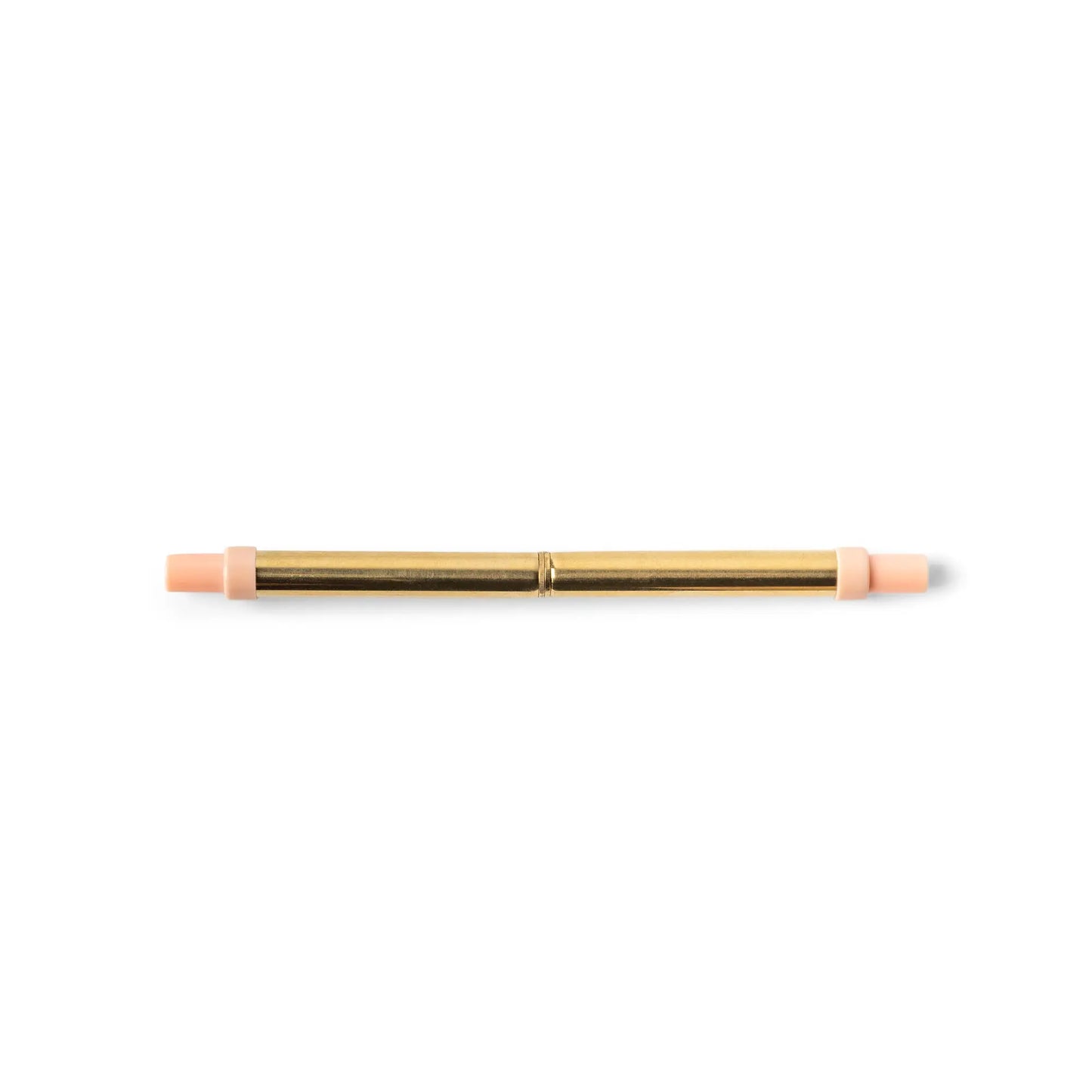 The Sippity Doo Dah Portable Straw, crafted from premium 18/8 stainless steel and paired with an eco-friendly storage case, offers a stylish and sustainable alternative for your drinks—just as elegant as a chic gold double-ended makeup brush.