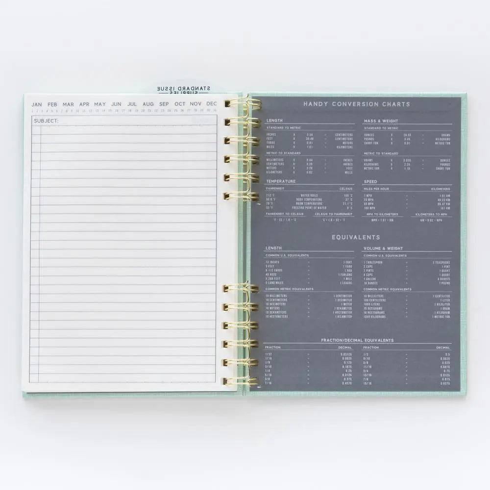 Standard Issue Notebook No.12 - Green DesignWorks Ink