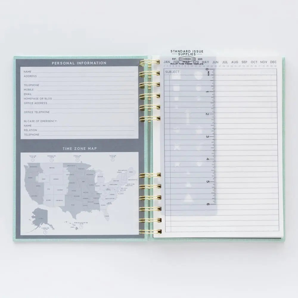 Standard Issue Notebook No.12 - Green DesignWorks Ink