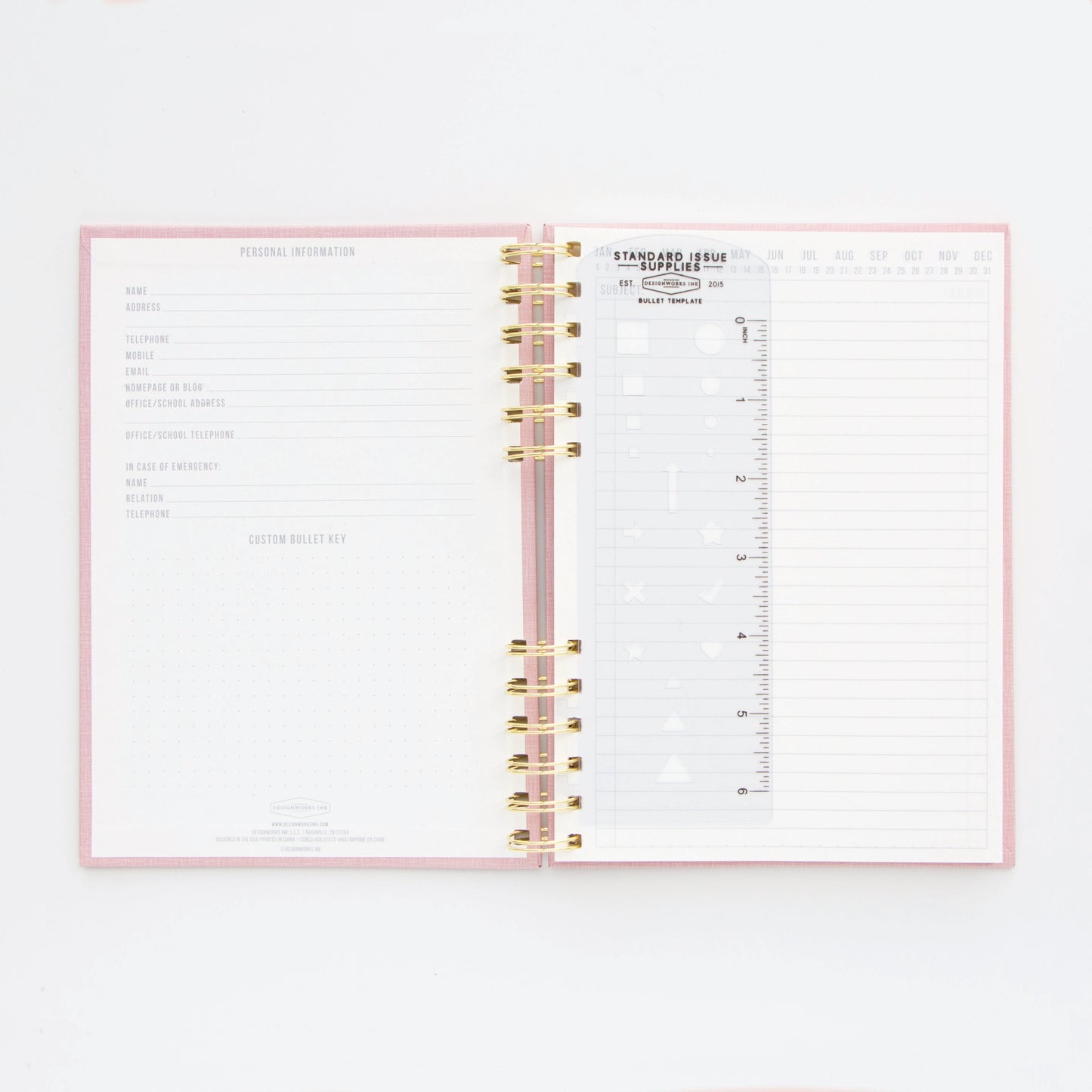 Standard Issue Notebook No.12 - Dusty Pink