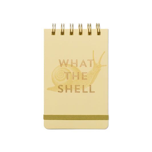 Vintage Sass Notepad - "What The Shell"