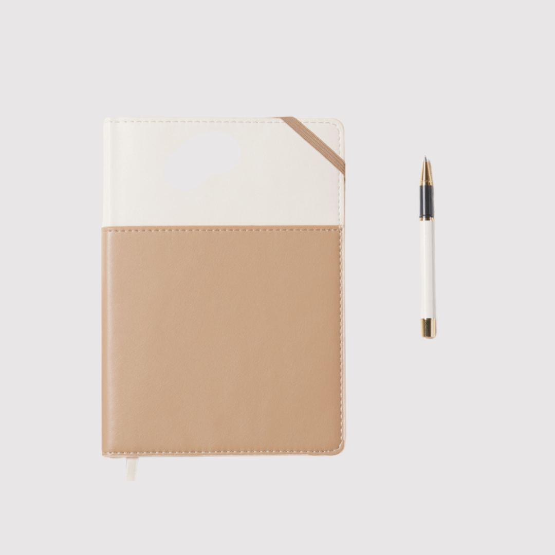 Journal + Pen Bundle (Ivory + Oat)