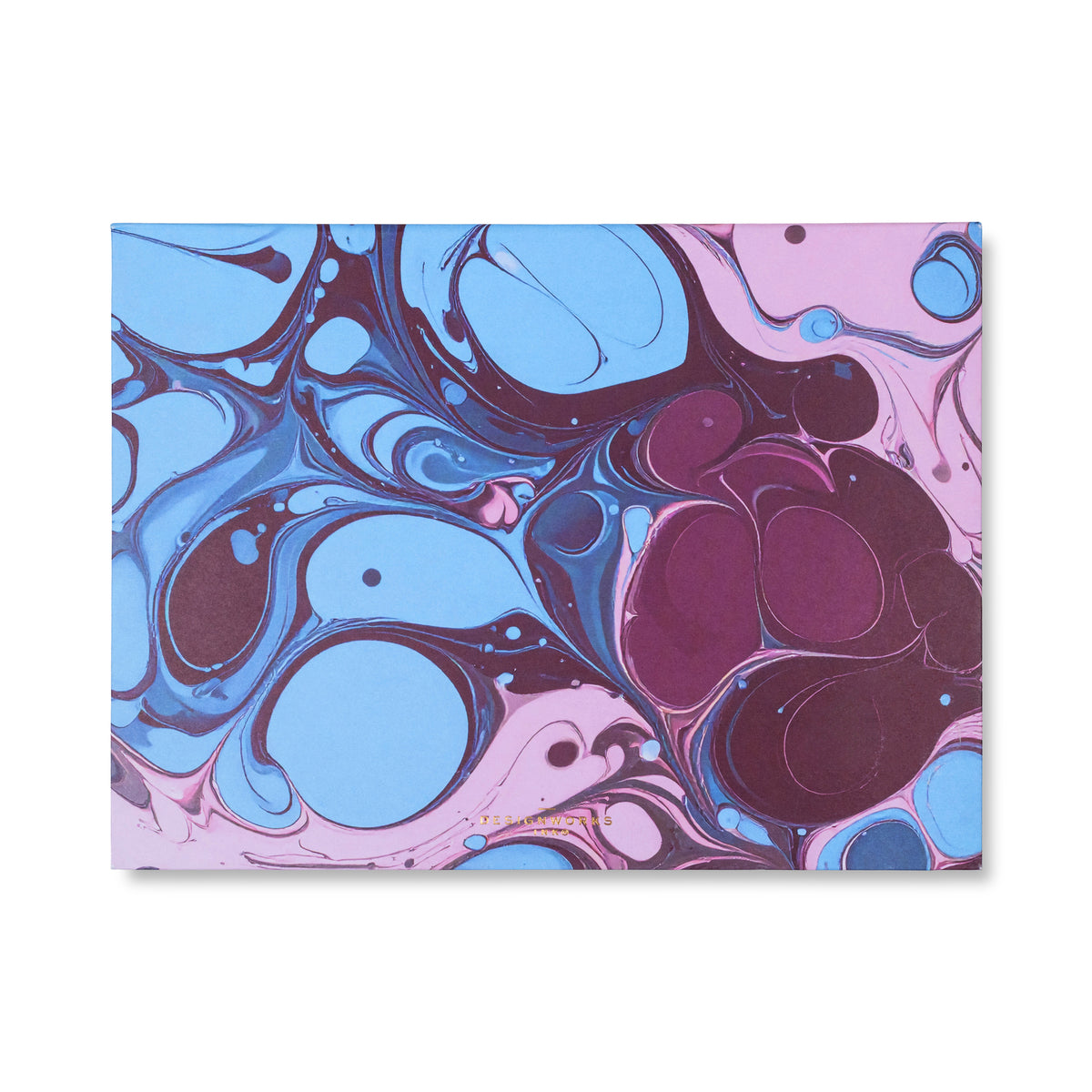 Marble Weekly Planner Notepad - Burgundy Sky Designworks Ink