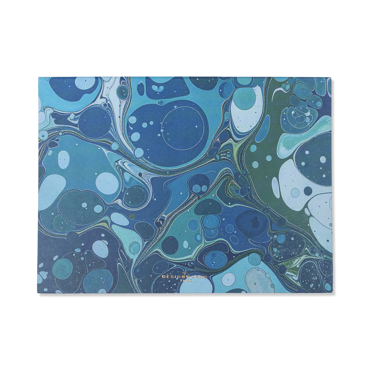 Marble Weekly Planner Notepad - Teal Designworks Ink