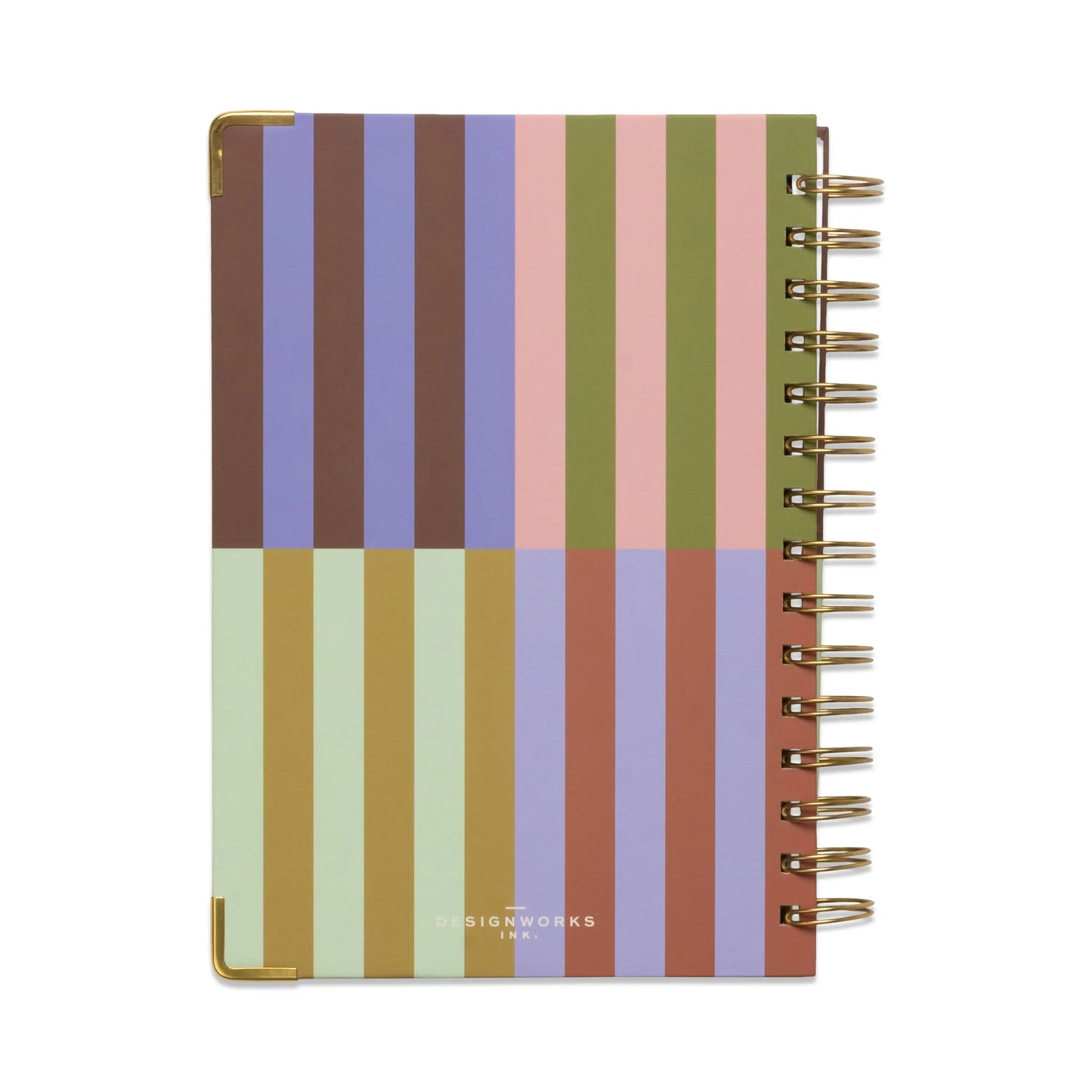 Undated 13 Month Planner - Bold Stripe Designworks Ink