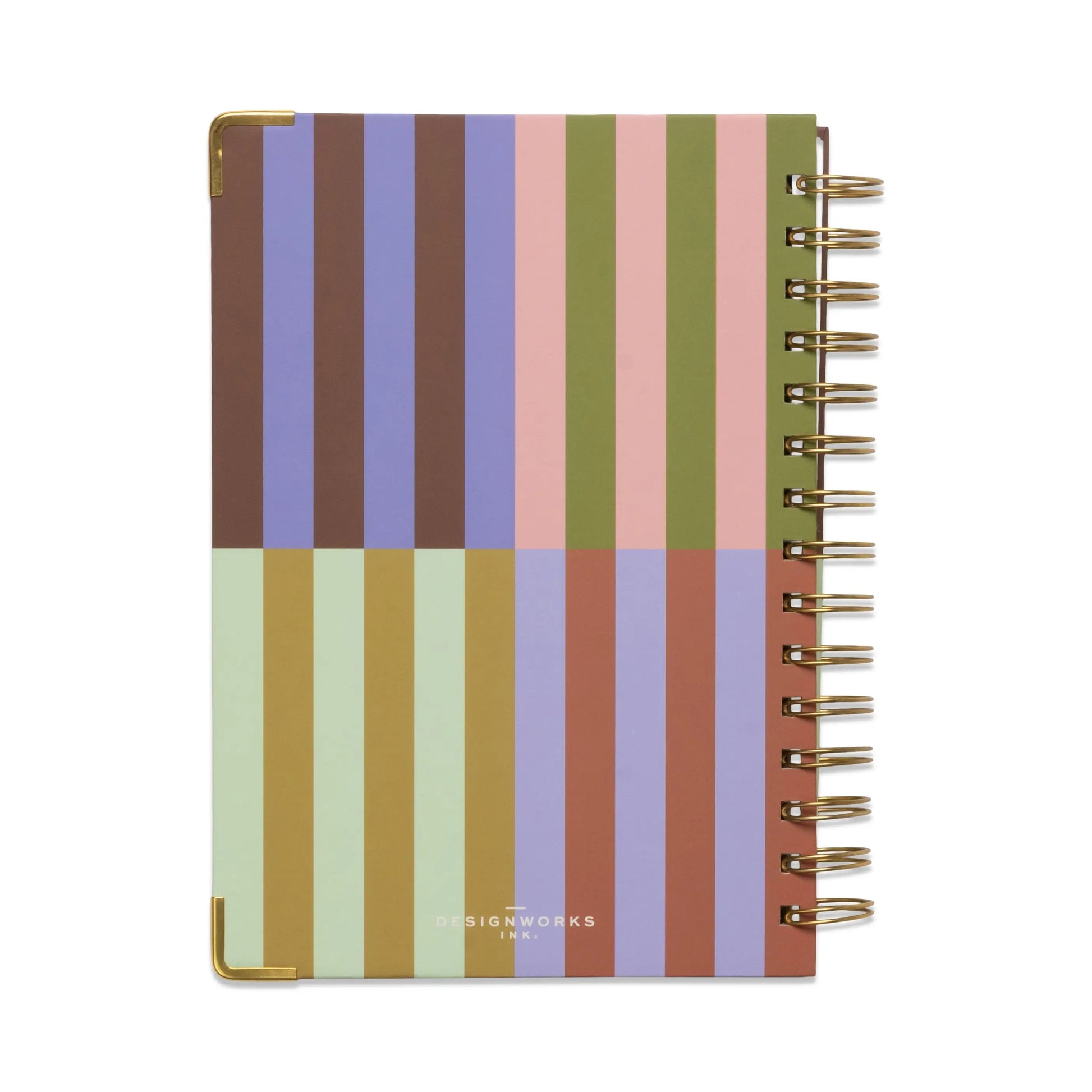 Undated 13 Month Planner - Bold Stripe Designworks Ink