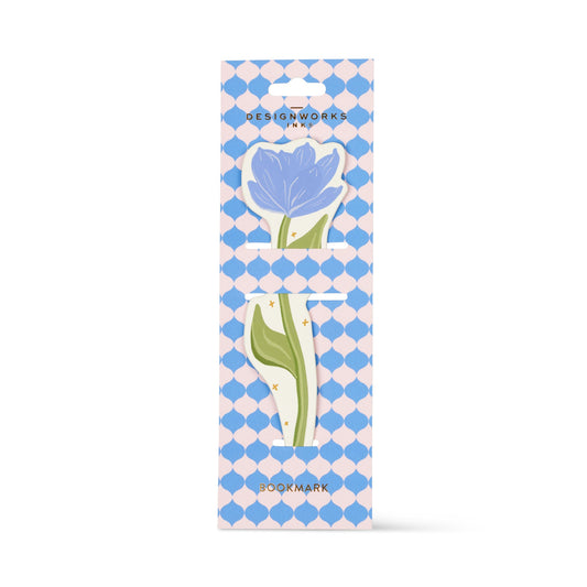 Framed Floral Leatherette Bookmark - Magnolia Designworks Ink