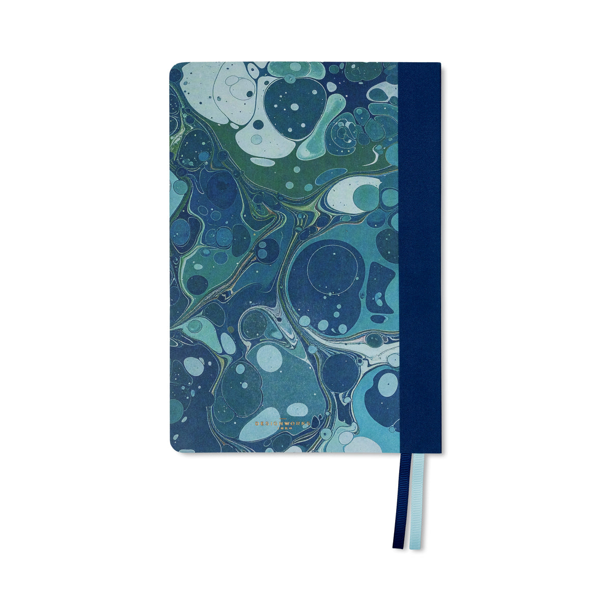 Marble Softcover Journal - Teal Designworks Ink