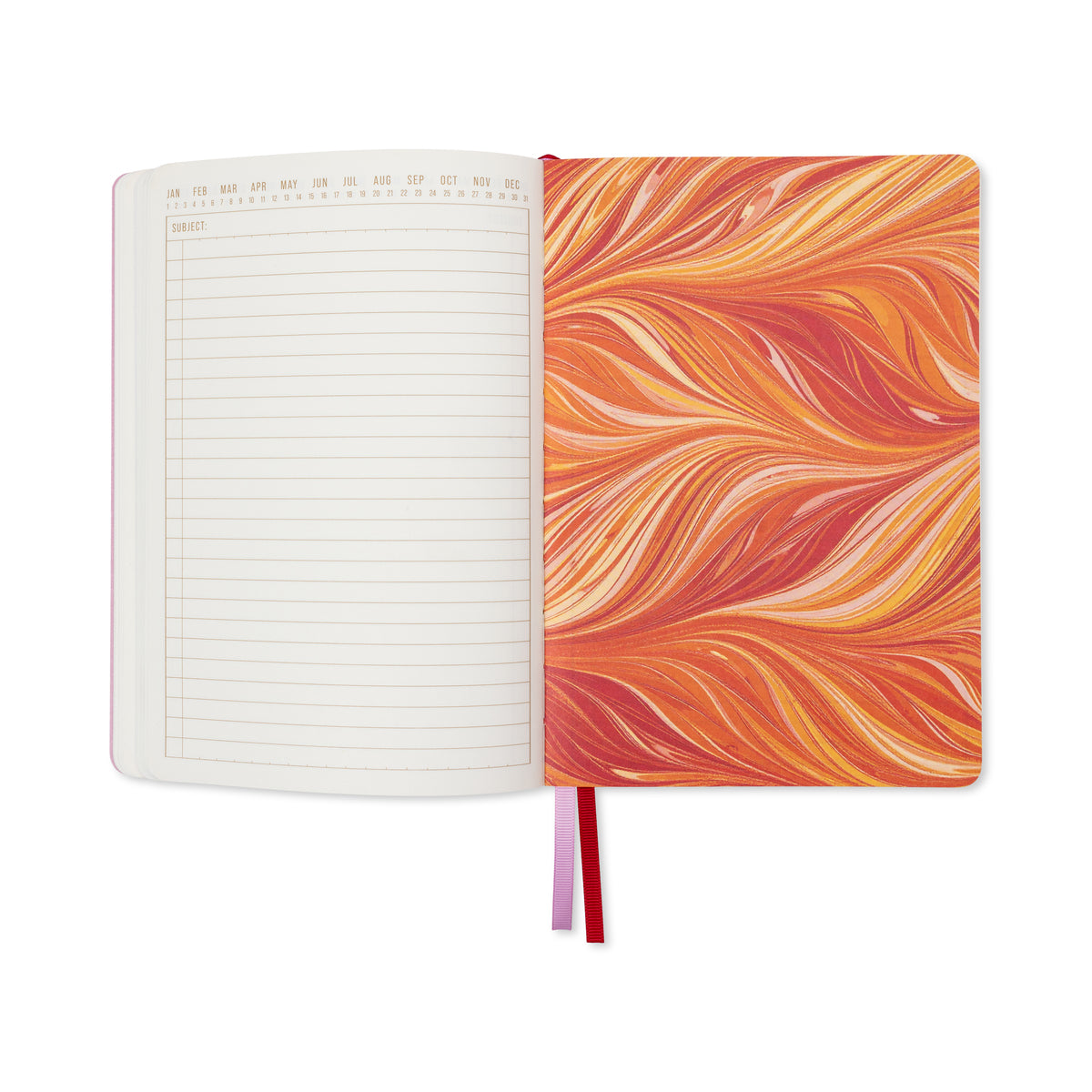 Marble Softcover Journal - Cherry Peach Designworks Ink
