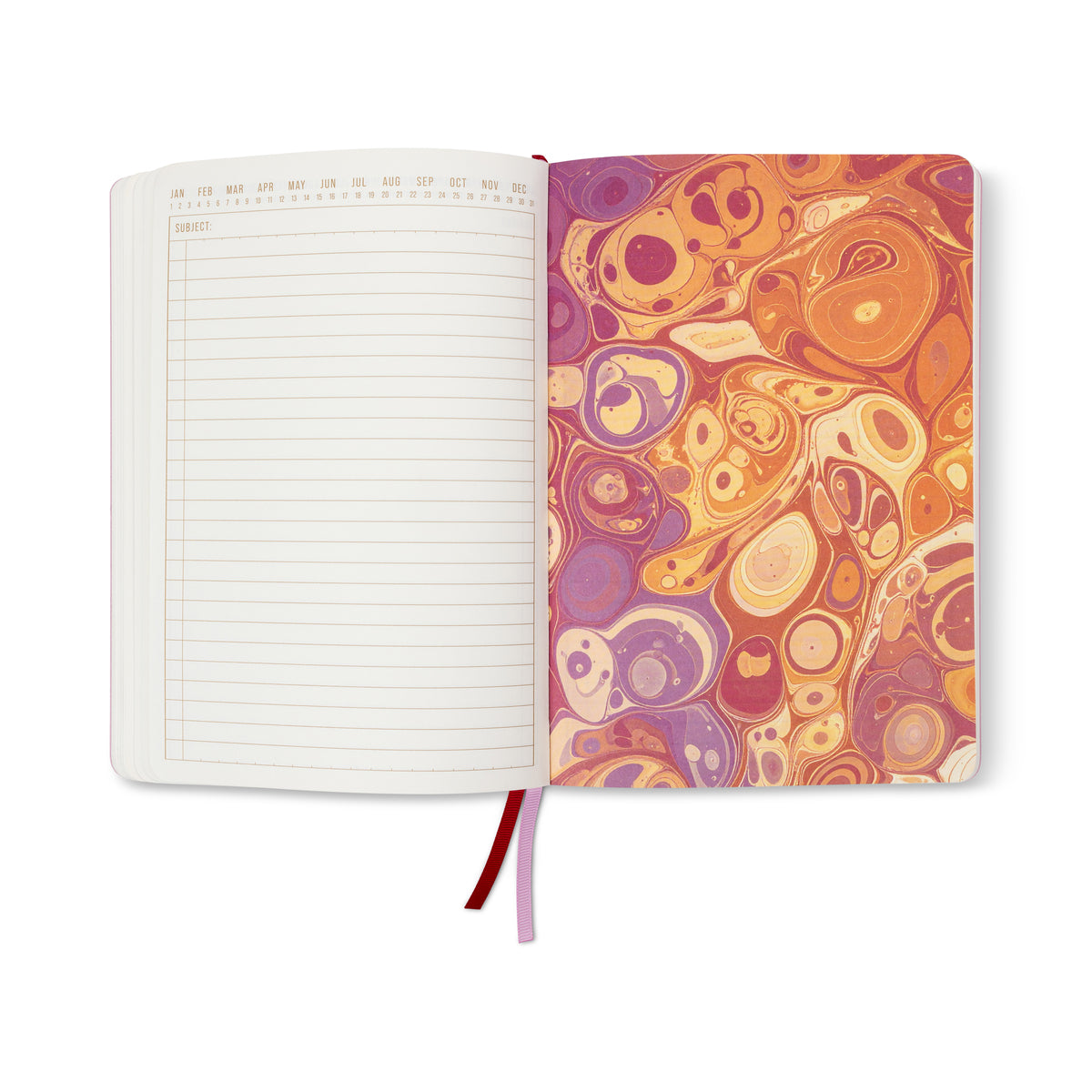 Marble Softcover Journal - Cherry Peach Designworks Ink