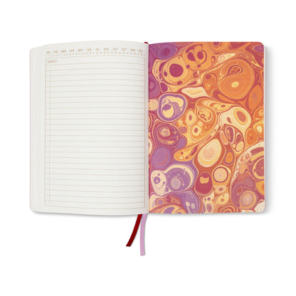 Marble Softcover Journal - Cherry Peach Designworks Ink