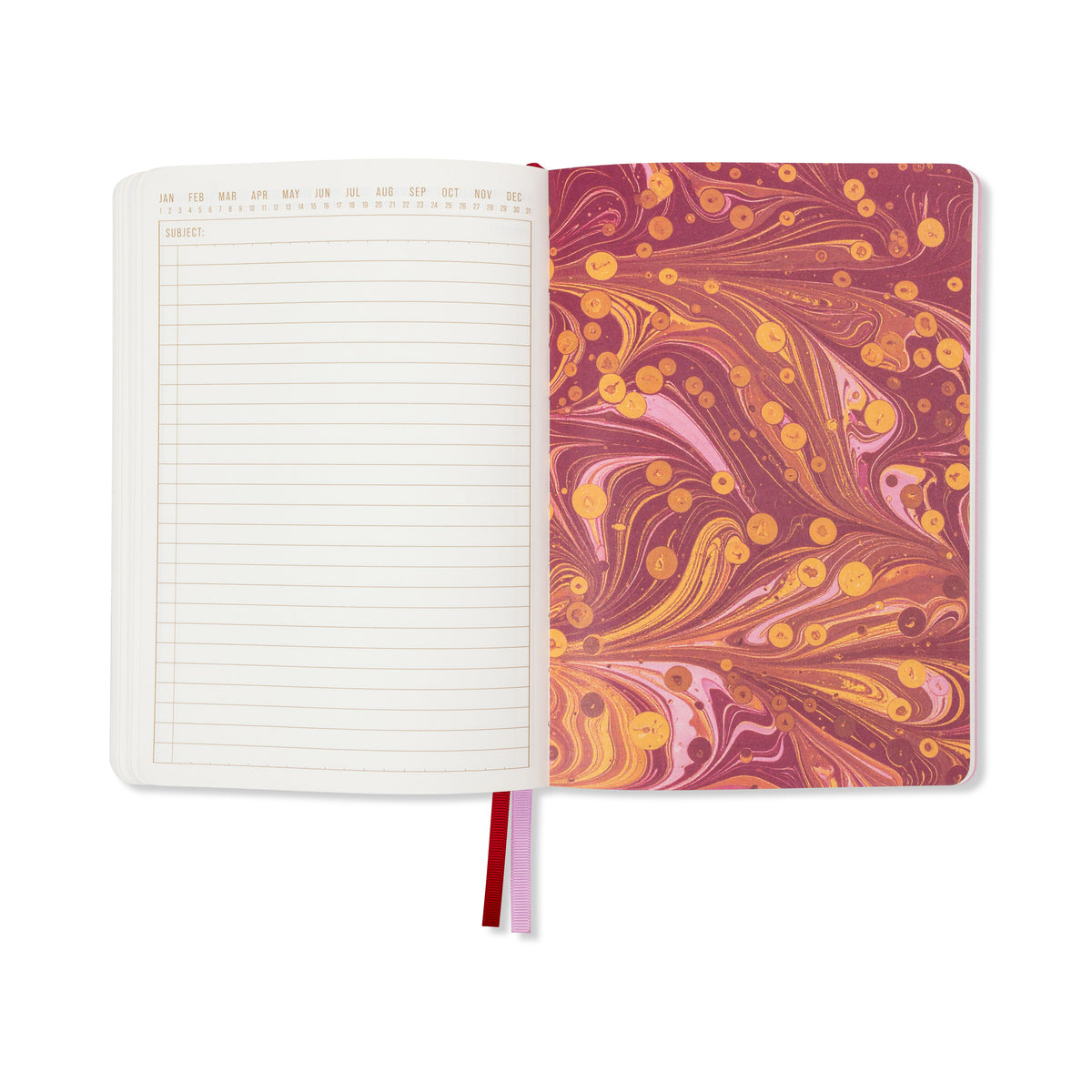 Marble Softcover Journal - Cherry Peach Designworks Ink