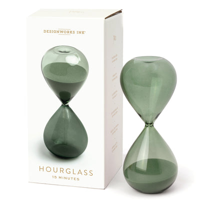 Hourglass, 15 min - Evergreen