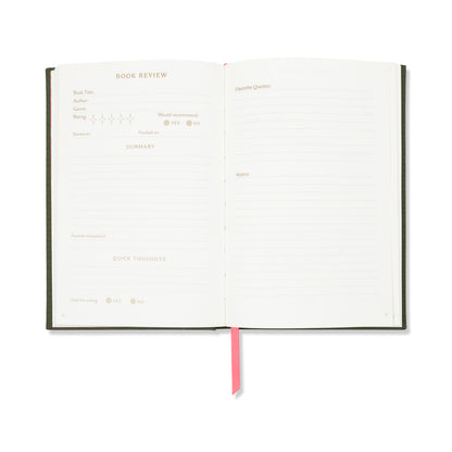 Reading Journal - What Happens in Book Club DesignWorks Ink