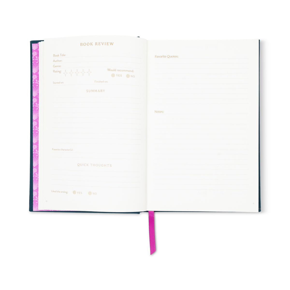 Self Help Reading Journal - Page Turners Anonymous DesignWorks Ink