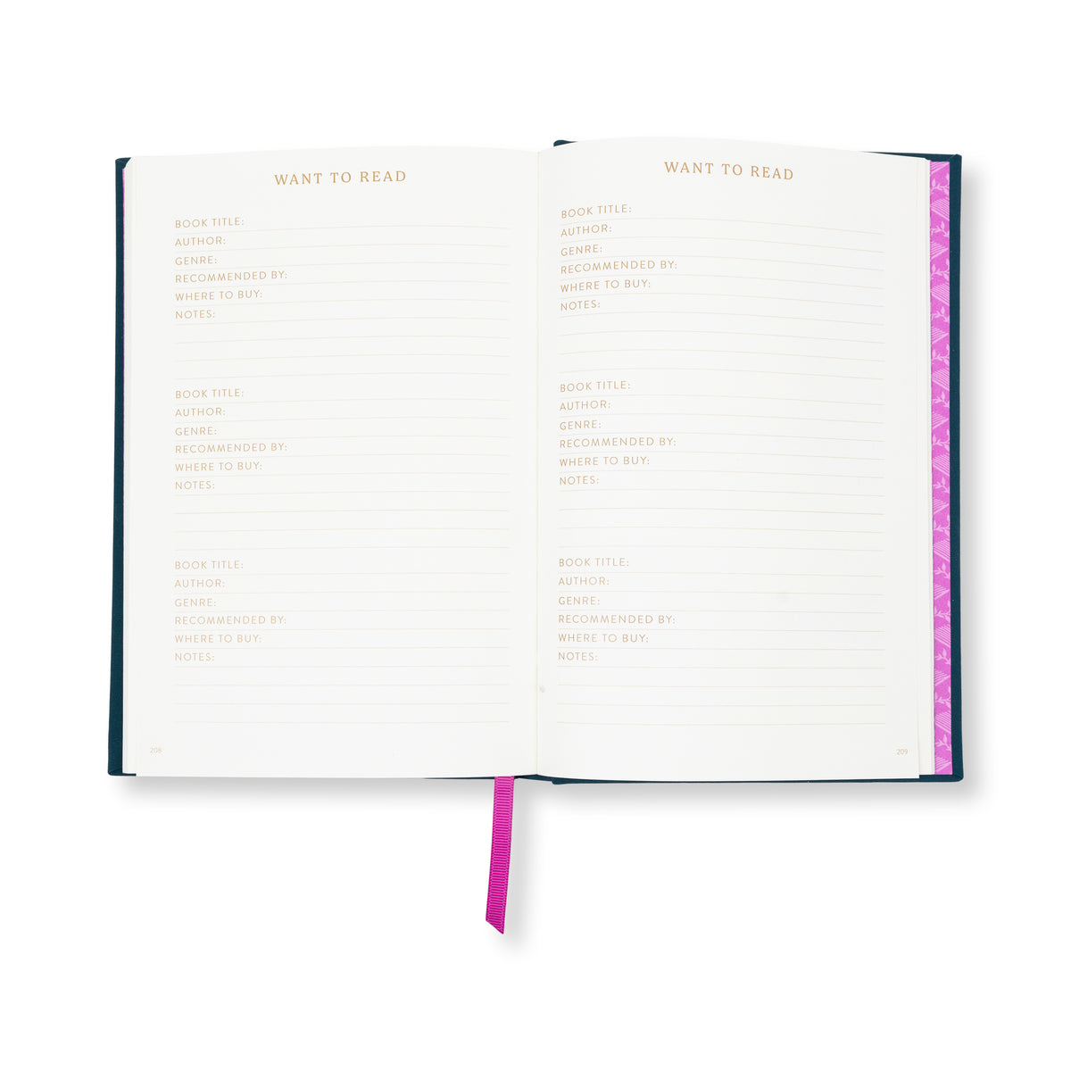 Self Help Reading Journal - Page Turners Anonymous DesignWorks Ink