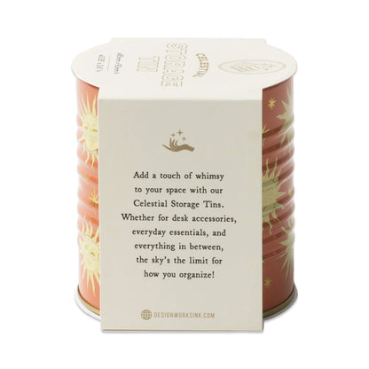 Celestial Storage Tin - Terracotta Sun