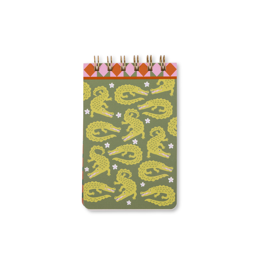 A Dopo Crocodile Twin Wire Notepad Designworks Ink