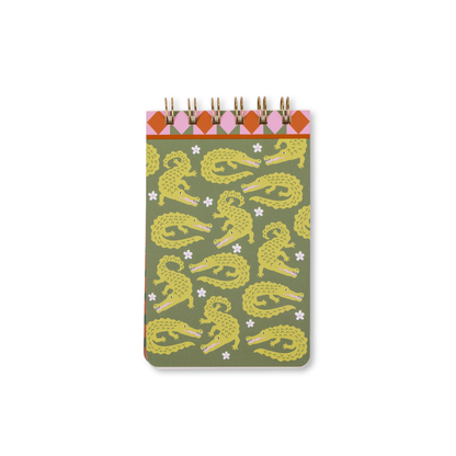 A Dopo Crocodile Twin Wire Notepad Designworks Ink