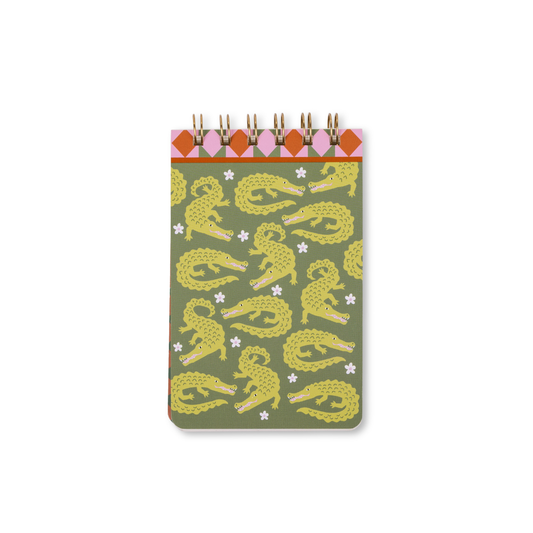 A Dopo Crocodile Twin Wire Notepad Designworks Ink