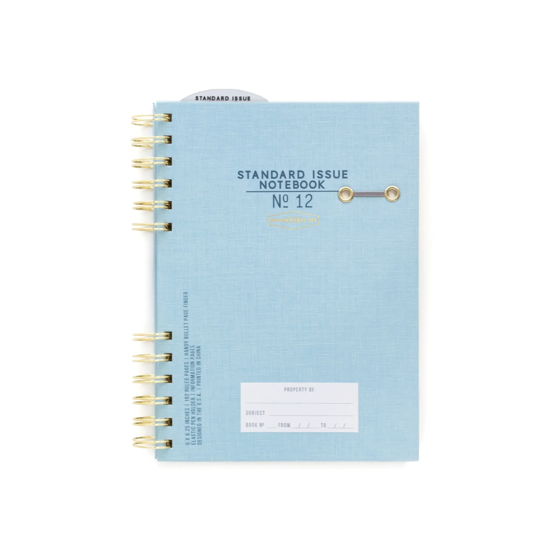Standard Issue Notebook No.12 - Blue DesignWorks Ink