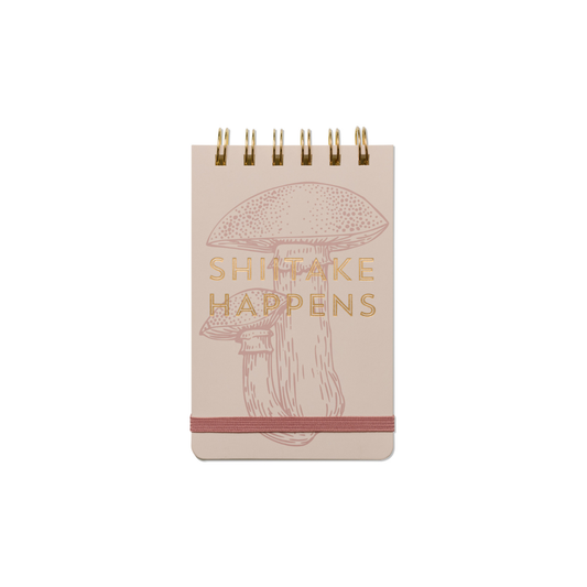 Vintage Sass Notepad - Shiitake Happens DesignWorks Ink