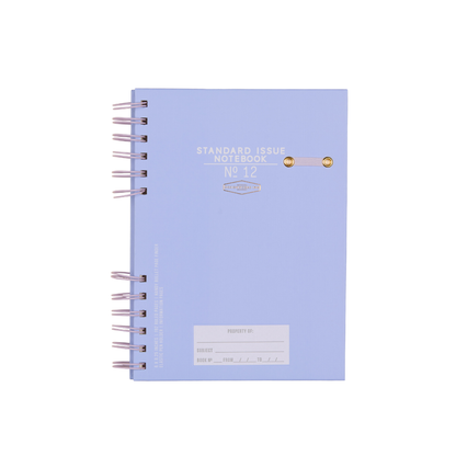 Standard Issue Planner Notebook No. 12 - Lavender + Periwinkle Designworks Ink