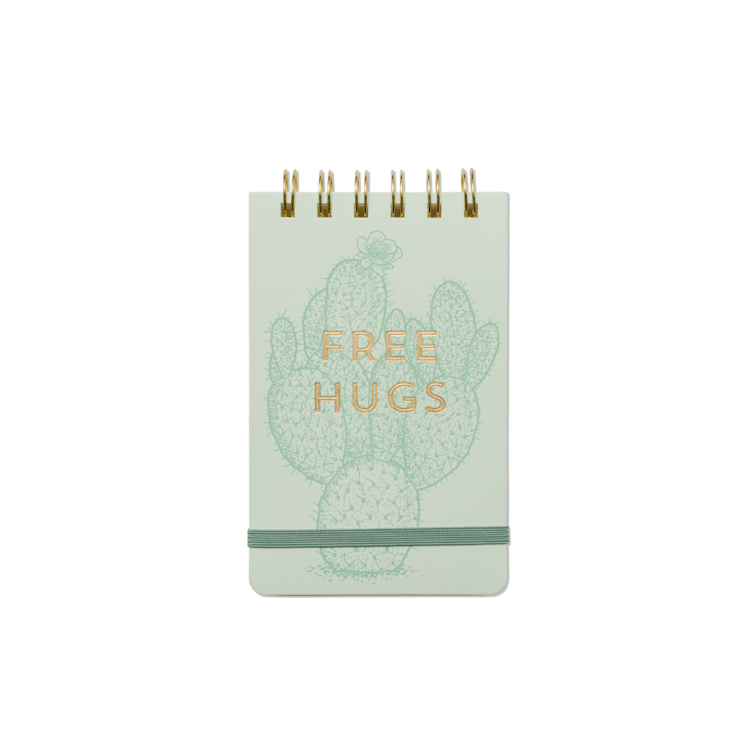 Vintage Sass Notepad - Free Hugs DesignWorks Ink