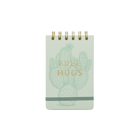 Vintage Sass Notepad - Free Hugs DesignWorks Ink