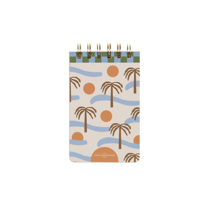 A Dopo Palm Twin Wire Notepad Designworks Ink