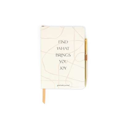 Gratitude Journal with Pen - Brings You Joy Designworks Ink