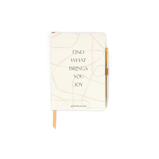 Gratitude Journal with Pen - Brings You Joy Designworks Ink
