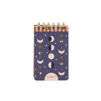 A Dopo Moon Phases Twin Wire Notepad Designworks Ink