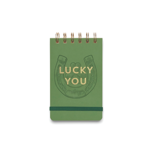 Vintage Sass Notepad - Lucky you DesignWorks Ink