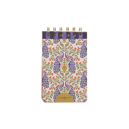 A Dopo Peacock Twin Wire Notepad Designworks Ink