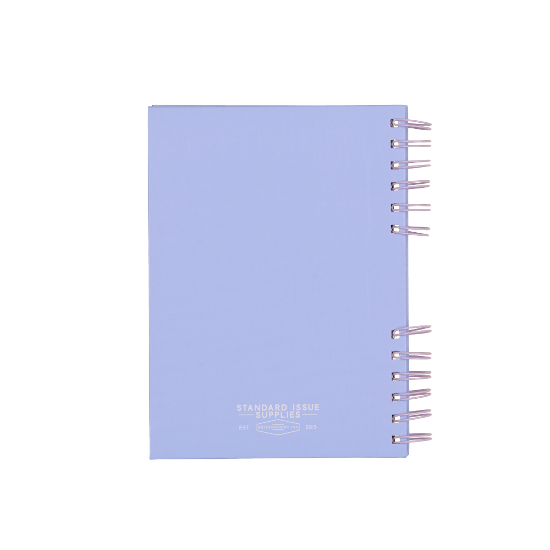 Standard Issue Planner Notebook No. 12 - Lavender + Periwinkle Designworks Ink
