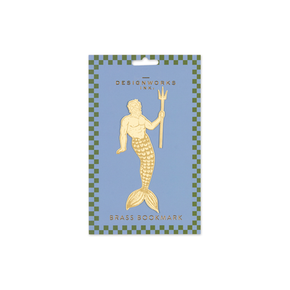Brass Bookmark - Poseidon Designworks Ink