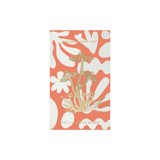 Metal Bookmark - Mushroom Designworks Ink