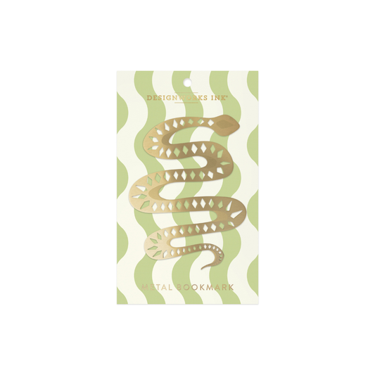 Brass Bookmark - Mister Slithers Designworks Ink