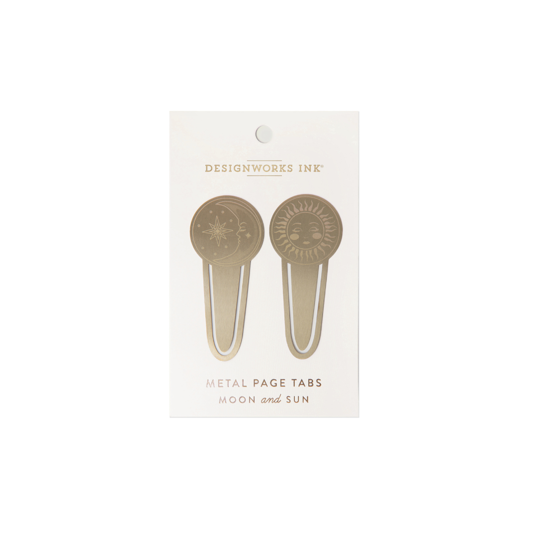 Brass Page Tabs - Celestial Designworks Ink