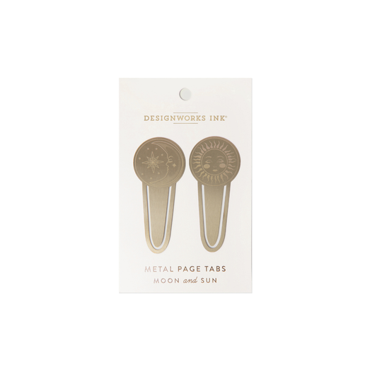 Brass Page Tabs - Celestial Designworks Ink