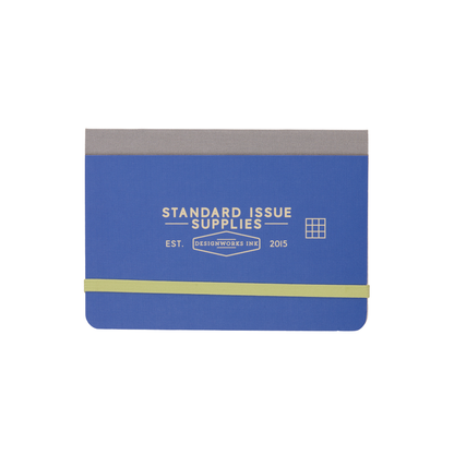 Standard Issue Pocket Journal - Cobalt + Citron Designworks Ink