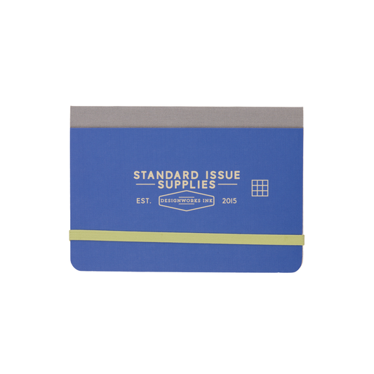 Standard Issue Pocket Journal - Cobalt + Citron Designworks Ink