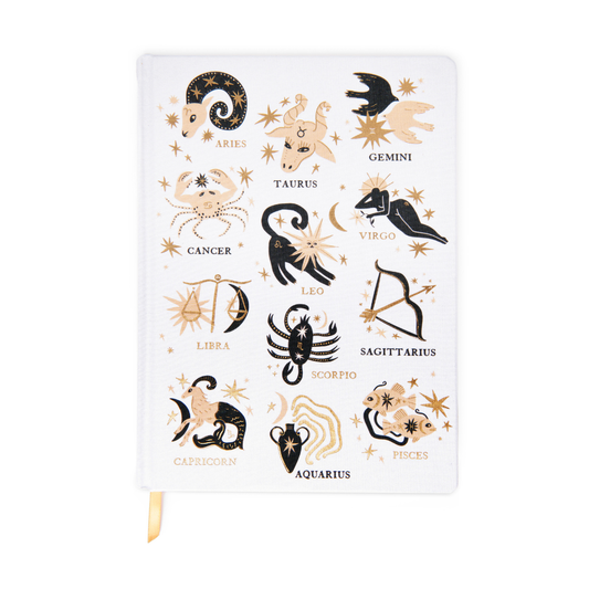 Bookcloth Jumbo Journal - Zodiac Designworks Ink