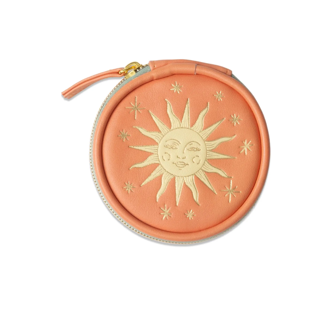 Vegan Leather Pill Case - Terracotta Sun Designworks Ink